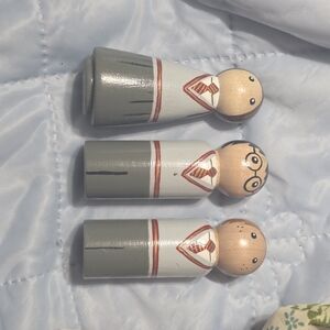 Hand-Painted Wooden Peg Dolls - Harry Potter